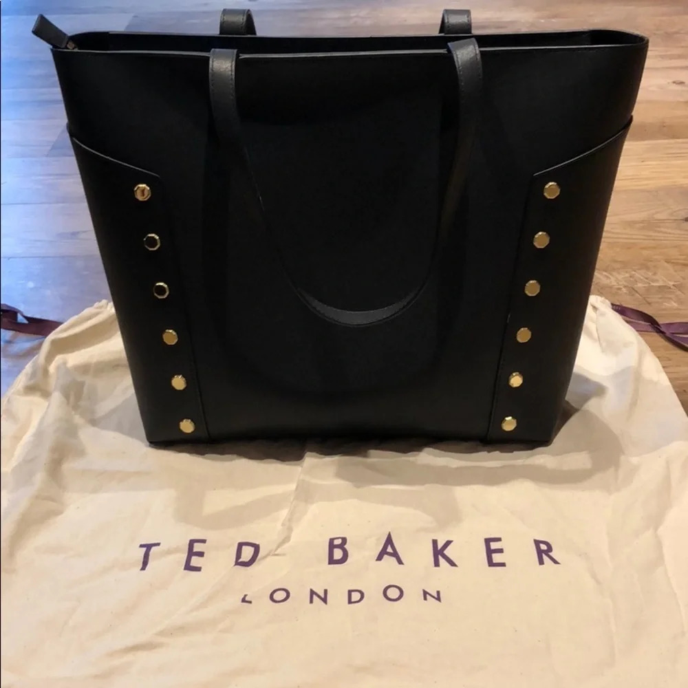 Ted Baker Black Tote Bag - Picture 2 of 8